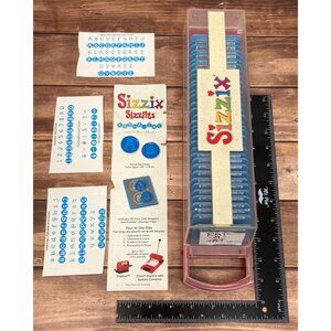 Lightly Used Sizzix Sizzlits RAT- A- TAT Alphabet Die Set